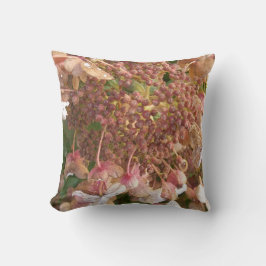 Hermosa almohada de flores para lanzar