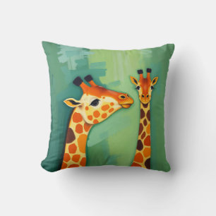 Hermosa Almohada de Girafa