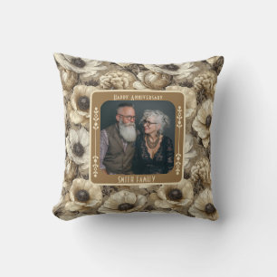 Hermosa Almohada de lanzamiento de Lovebird 1er An