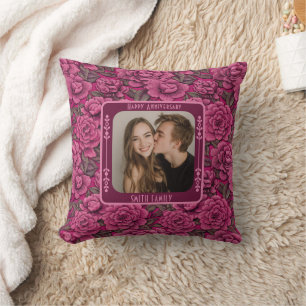 Hermosa almohada de lanzamiento de relación de amo
