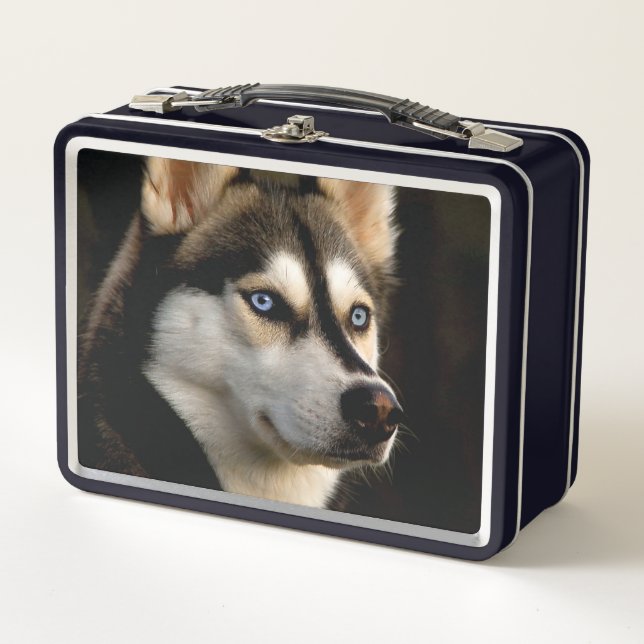 Hermosa almohada de lanzamiento Husky (Anverso)