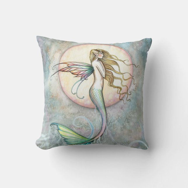 Hermosa Almohada de Mermaid (Anverso)
