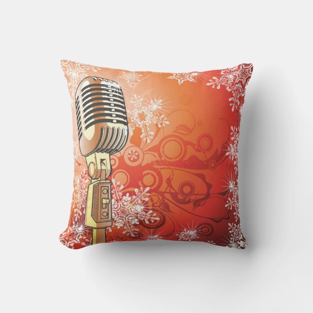 Hermosa Almohada de Microfono (Anverso)