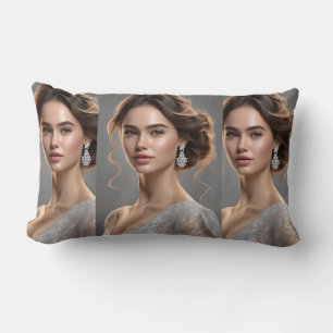 Hermosa almohada de mujer creada por IA