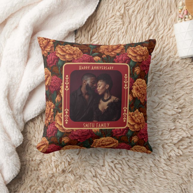 Hermosa Almohada de Tirada de Foto Reflexiva para  (Manta)