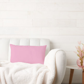 Hermosa almohada de tirar suave rosa