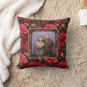Hermosa almohada decorativa romántica para el 20º 