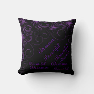 Hermosa Almohada Decorativa Soñadora