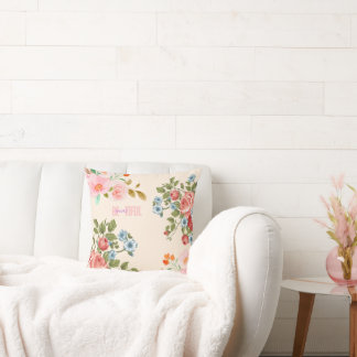 Hermosa almohada floral - Elegante decoración case