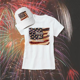 Hermosa América - Gorra Patriótico de la Guerra Mu