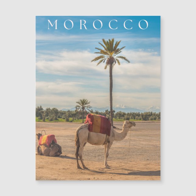 Hermosa aventura del desierto de Marrakech (Anverso)