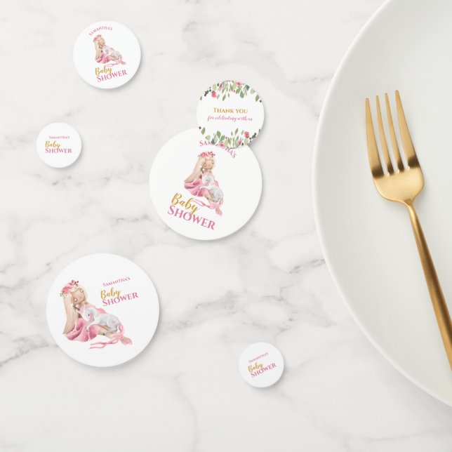 Hermosa Ballerina Baby Shower Table Confetti (Grupo)