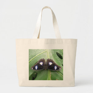 Hermosa bolsa con mariposa azul