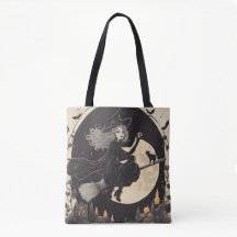 Hermosa bolsa de bruja