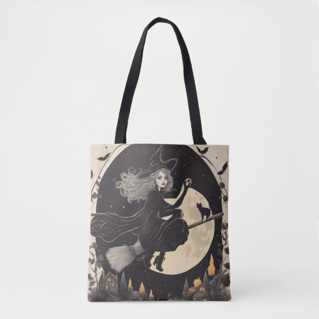 Hermosa bolsa de bruja (Anverso)