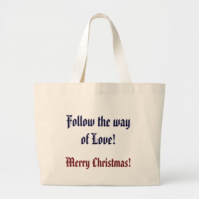¡Hermosa bolsa de Navidad! (Frente)