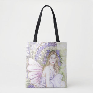 Hermosa bolsa de tocador azul