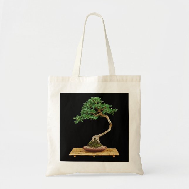 Hermosa bolsa de tocador de árbol Bonsai (Frente)