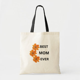 Hermosa bolsa de tote floral para mamá