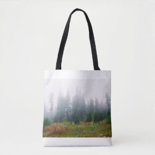 Hermosa Bolsa De Tote Fotofre De Forrest De Otoño