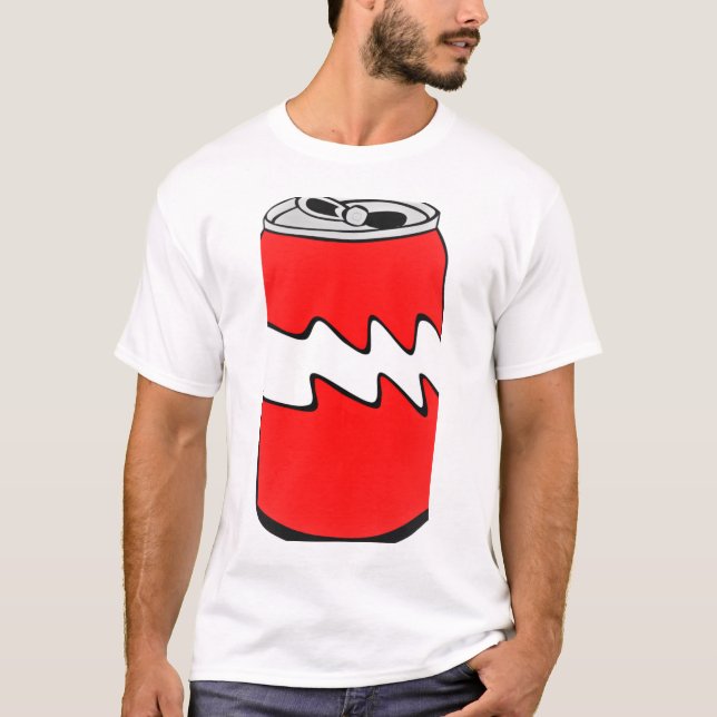Hermosa camiseta con foto de Coca-Cola (Anverso)
