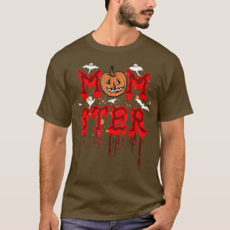 Hermosa camiseta con frases a juego Momster Hallow