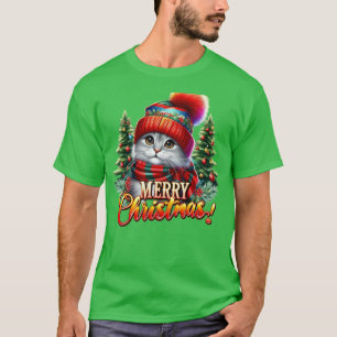 Hermosa Camiseta Con Motivo De Navidad