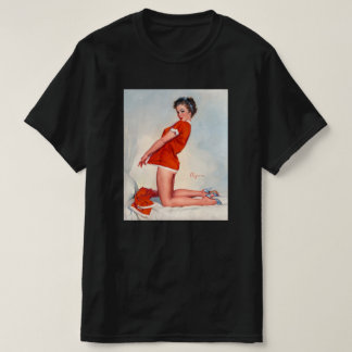 Hermosa camiseta de Chica con pinza de venado