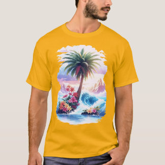 Hermosa camiseta de Fassion