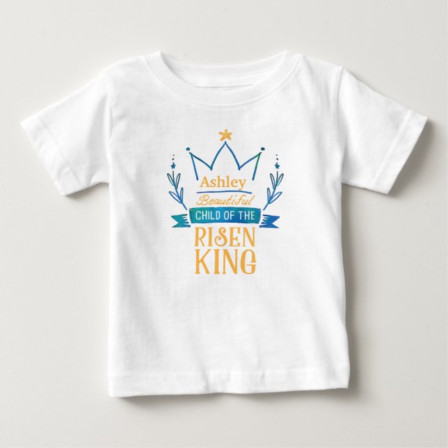 Hermosa camiseta de niño de Risen King (Anverso)