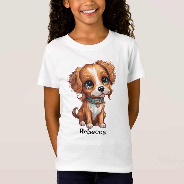 Hermosa camiseta de perro personalizada (Anverso)