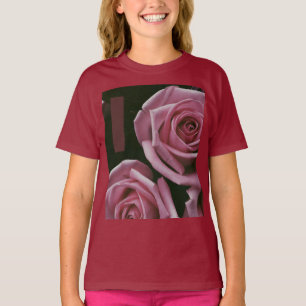 Hermosa camiseta de Rosa rosado para Chicas