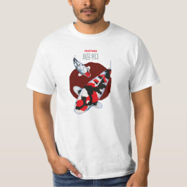 Hermosa camiseta de Showa Koi Fish - Elegante
