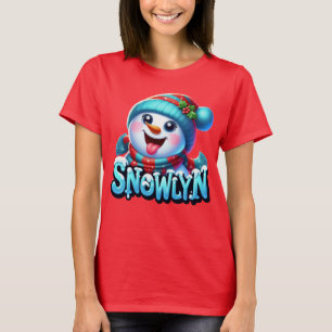 Hermosa Camiseta De SNOWLYN Para Mujer