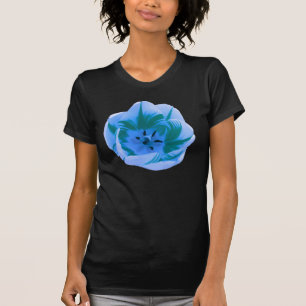 Hermosa Camiseta De Tulipanas Azules