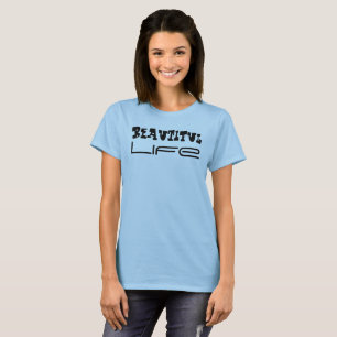 Hermosa camiseta de vida