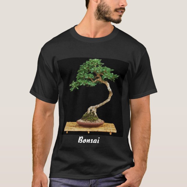 Hermosa camiseta del árbol Bonsai (Anverso)