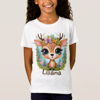 Hermosa camiseta Fawn personalizada: elegante y