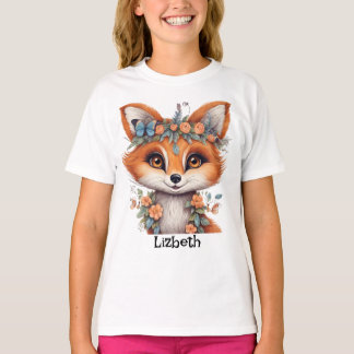 Hermosa camiseta Fox personalizada: elegante y ele