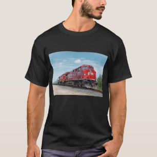 Hermosa camiseta Locomotora