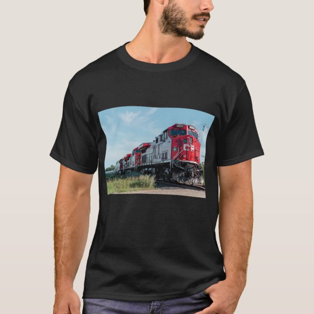 Hermosa camiseta Locomotora (Anverso)