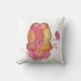 Hermosa colección de almohadas de pájaros "Lovebir