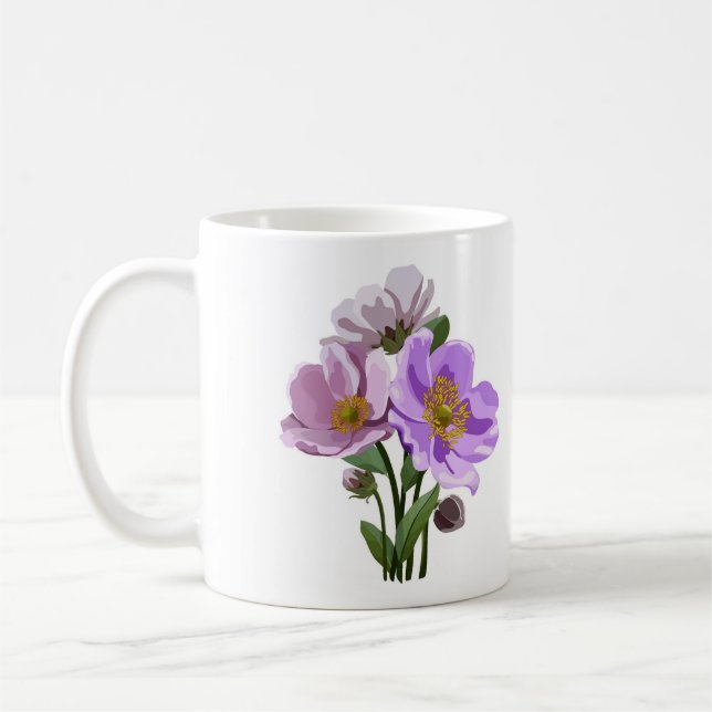 Hermosa Copa de Bodega Floral (Izquierda)