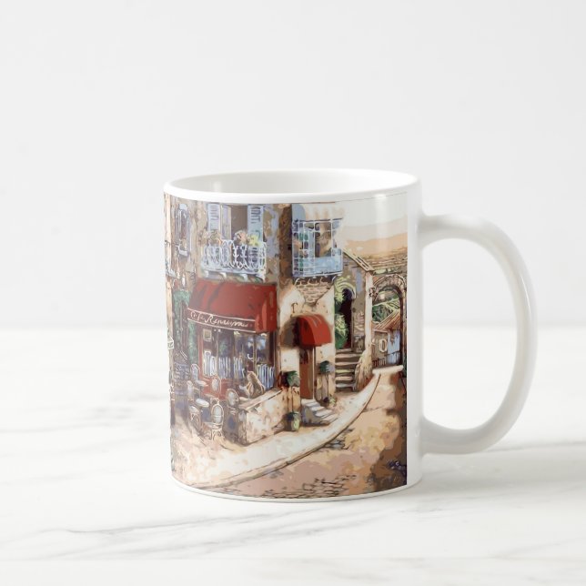 Hermosa Copa de Café Bella Artes (Derecha)