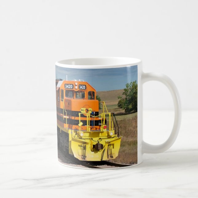 Hermosa Copa de Café Locomotora (Derecha)