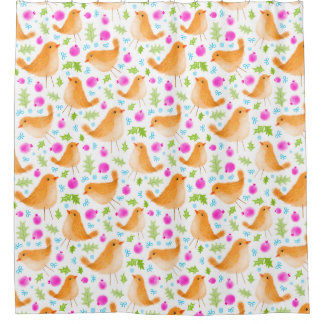 Hermosa Cortina de ducha de color dulce