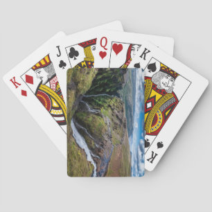 Hermosa cubierta exterior para jugar cartas