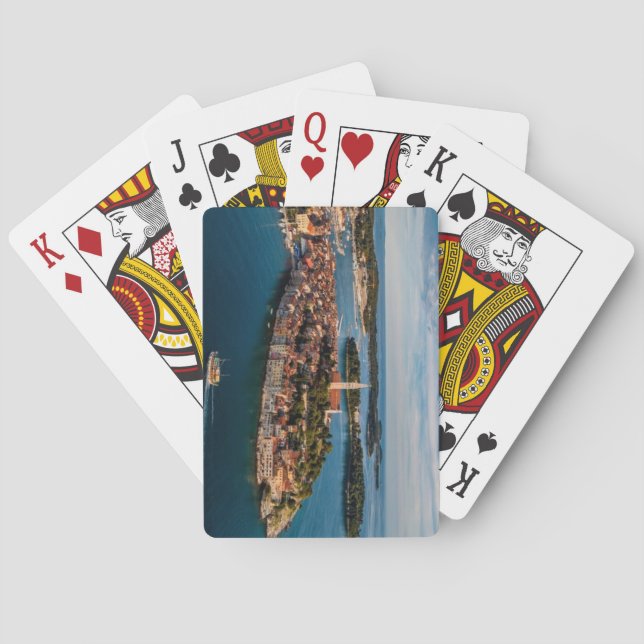 Hermosa cubierta exterior para jugar cartas (Reverso)
