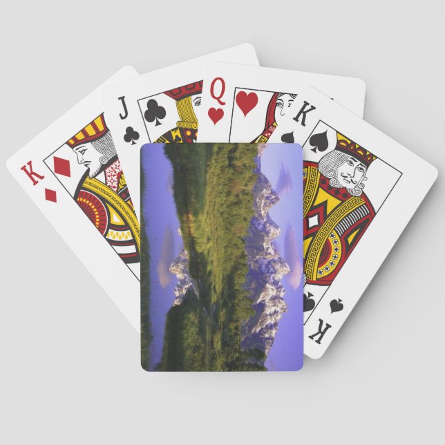 Hermosa cubierta exterior para jugar cartas (Reverso)