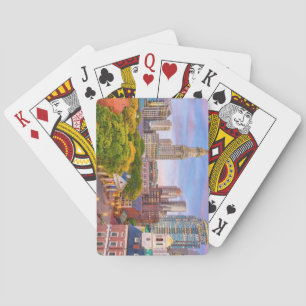 Hermosa cubierta exterior para jugar cartas